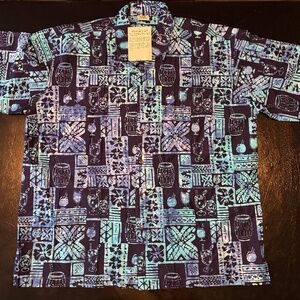 NWT Rare Florida Mai Kai Men’s Aloha Shirt Size XXL
